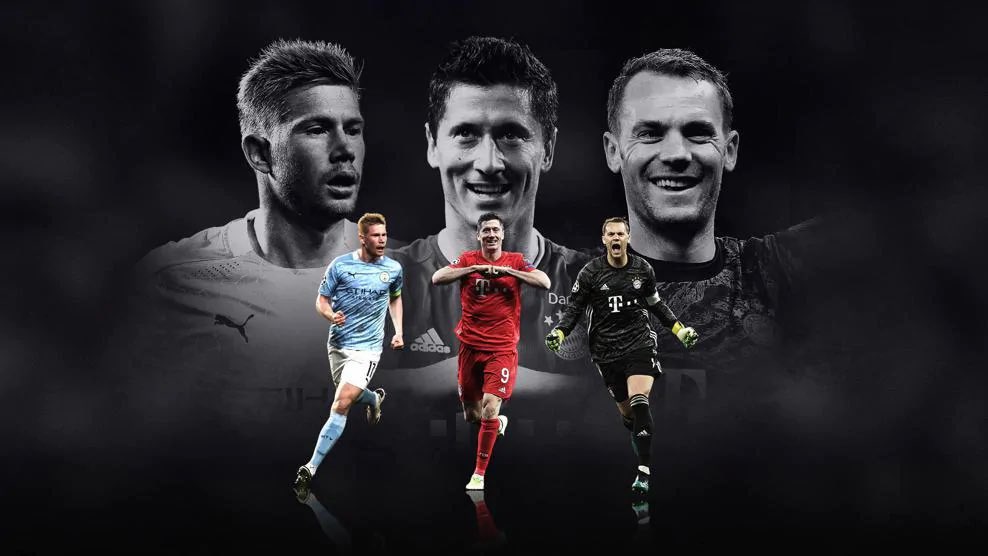 "يويفا" يعلن المرشحين الثلاثة لأفضل لاعب في اوروبا