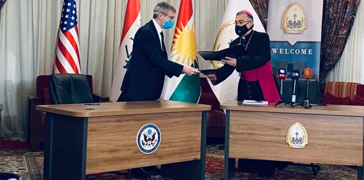 أمريكا تمنح أكثر من مليوني دولار للنازحين المسيحيين في اقليم كوردستان