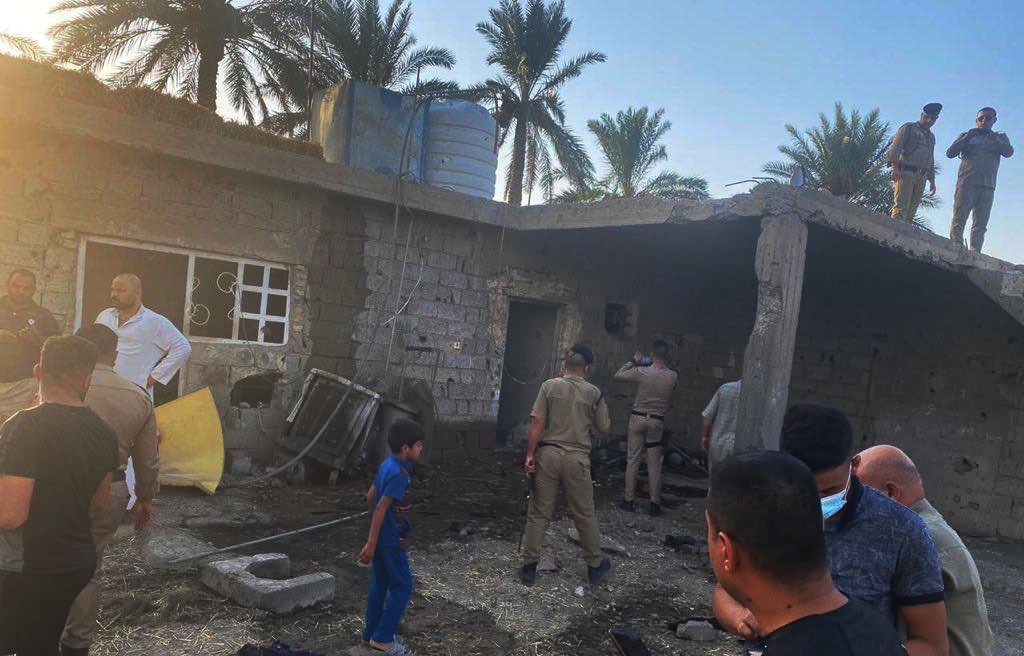 سقوط ضحيتين وجرحى بينهم أطفال بقصف منزل مطار بغداد