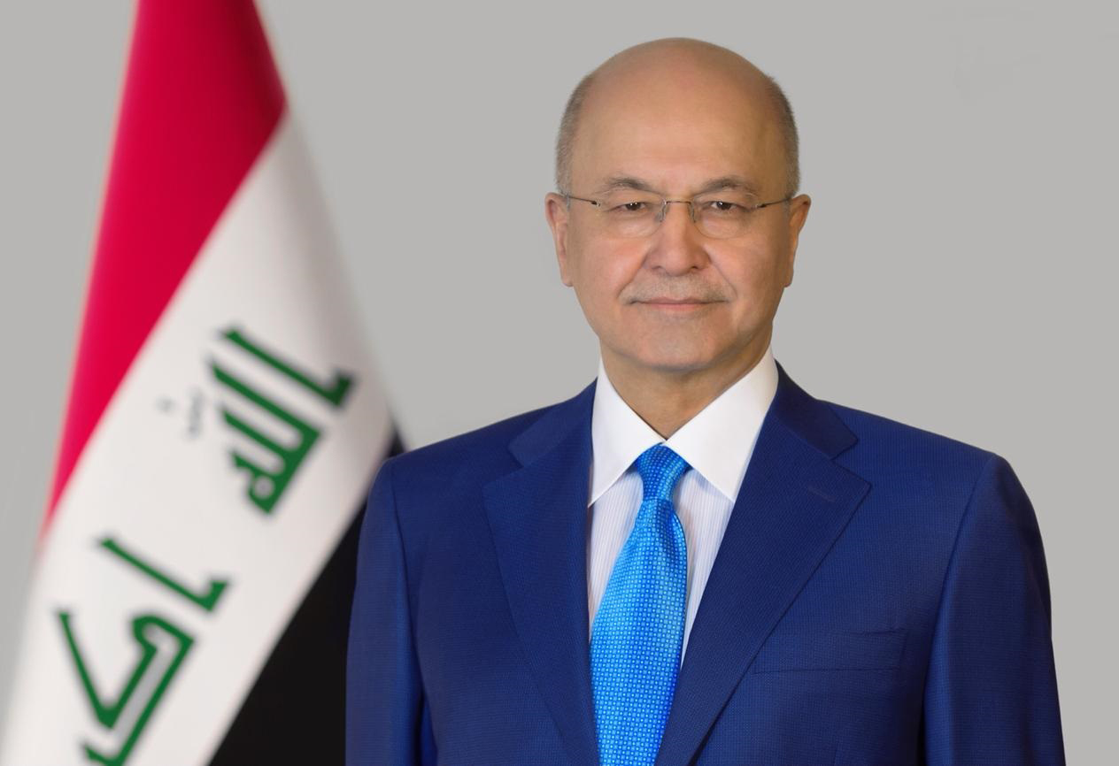 Iraqi president congratulates the new prince of Kuwait