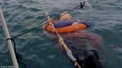 العثور على امرأة حية وسط البحر بعد عامين من اختفائها.. فيديو