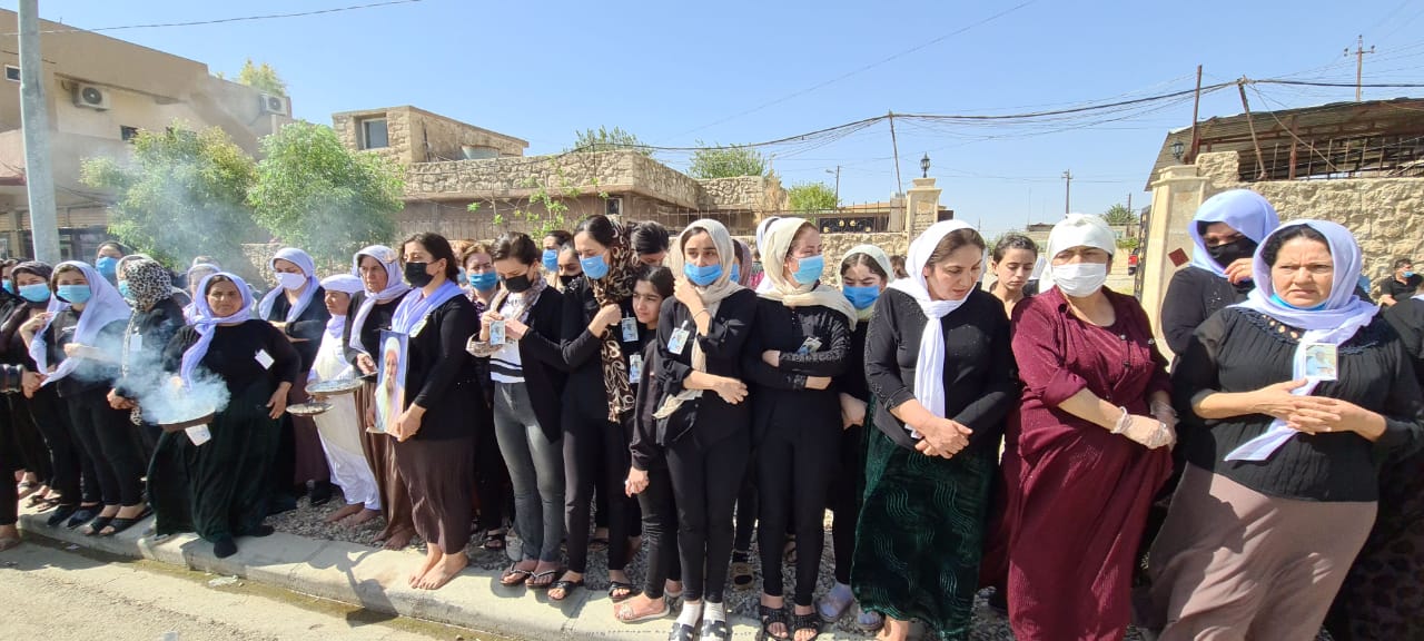 Yazidi’s Baba Sheikh to his burial place