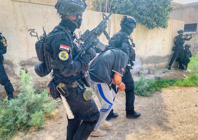 بالتعاون مع اسايش كوردستان.. جهاز مكافحة الارهاب يعتقل قيادات بكتيبة "القعقاع" الداعشية