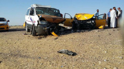 وفاة خمسة اشخاص من أسرة واحدة في حادث مروع جنوبي العراق