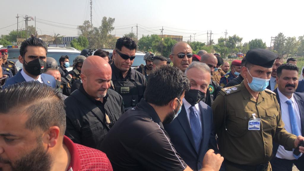 الحكومة العراقية تعقد جلسة في قاعدة عسكرية والكاظمي يغادرها الى الحبوبي