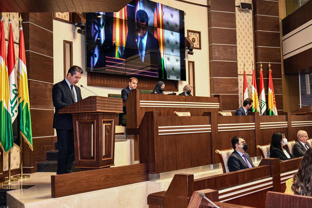 Barzani: Our strong relationship with the Parliament helps implementing the cabinet’s agenda