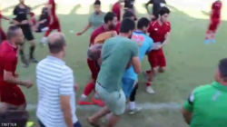فيديو.. وفاة مدرب فريق مصري على أرض الملعب