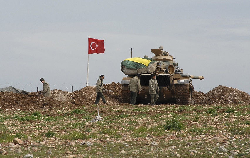 The Turkish army stormed a village in Duhok 