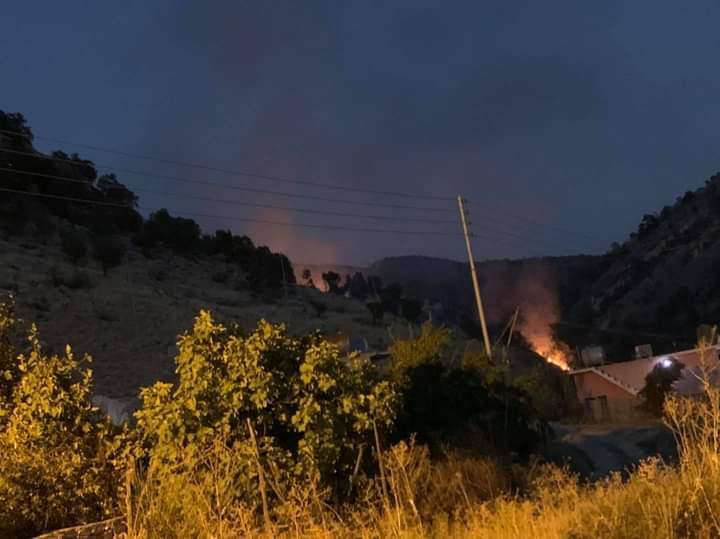 Turkish aircrafts target villages north of Duhok