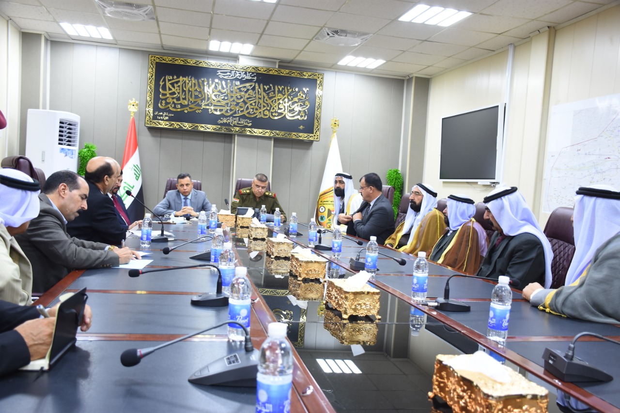 The joint operations command holds its first meeting in Baghdad