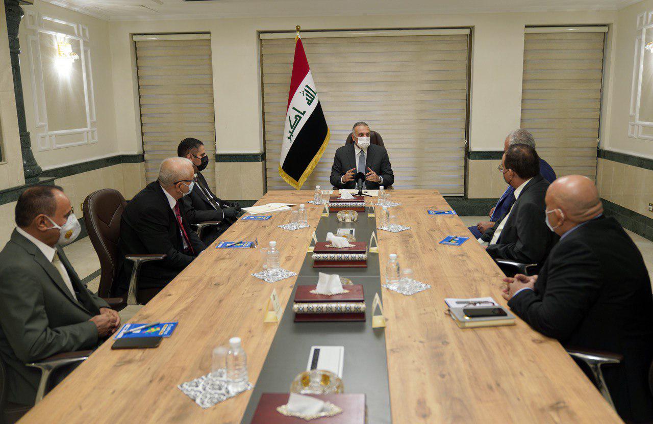 Al-Kadhimi meets with the fact-finding committee members