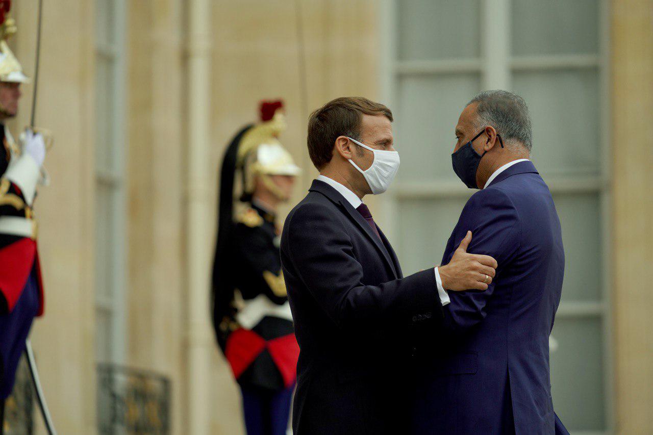 Al-Kadhimi meets Macron in Paris to discuss several files 
