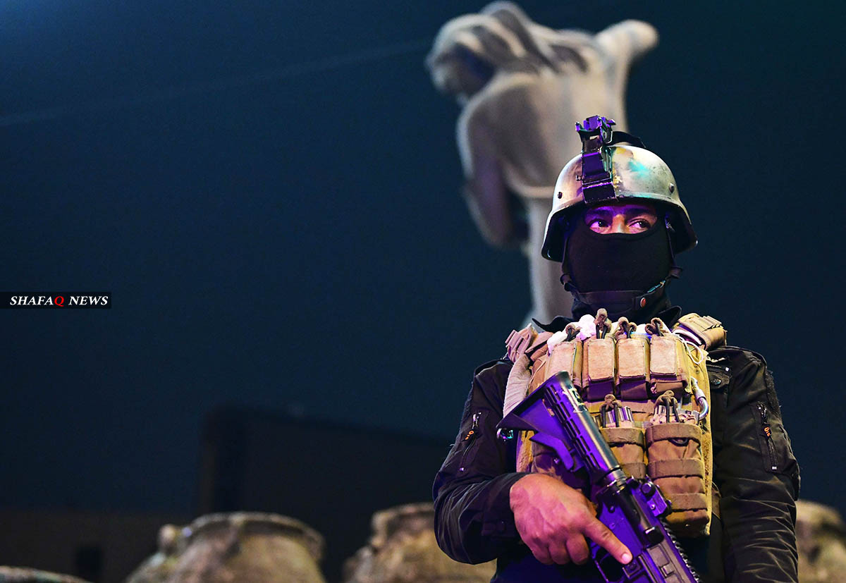 heavy security deployment in Baghdad downtown ahead of October 25 anniversary