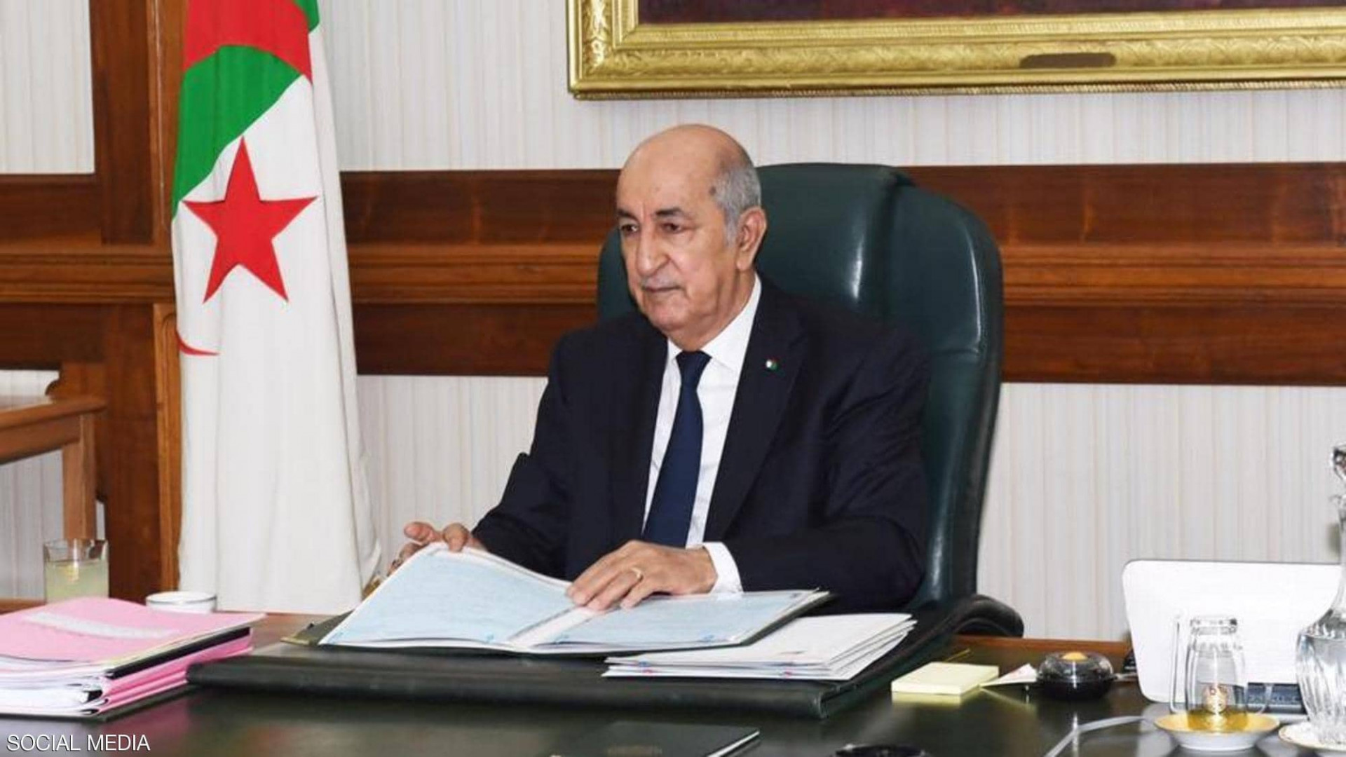 Algerian president has tested positive for Covid-19