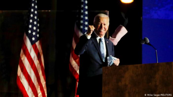 Joe Biden elected 46th President of the United States of America 