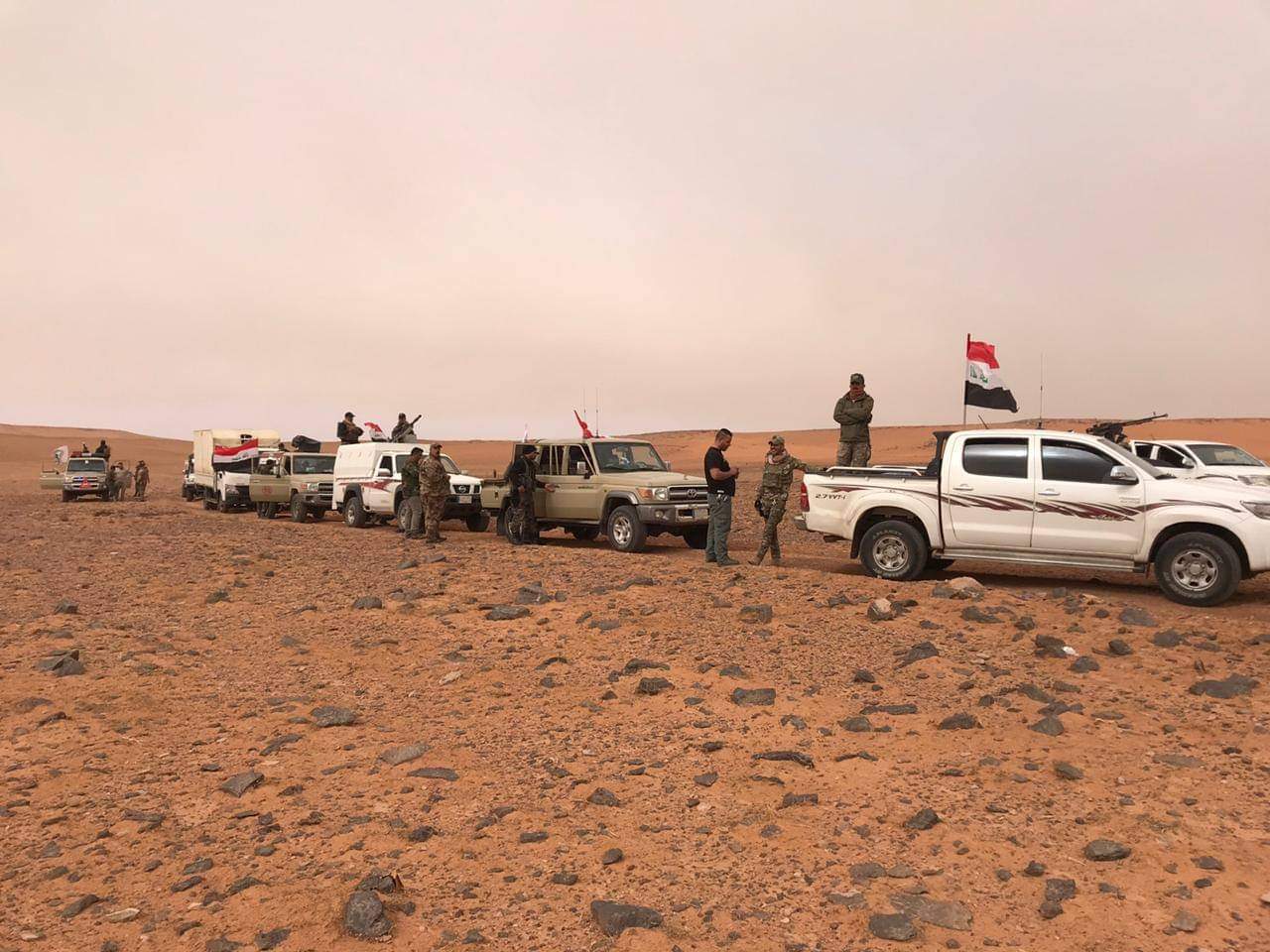 PMF destroys supplies of an ISIS gang in western Al-Anbar