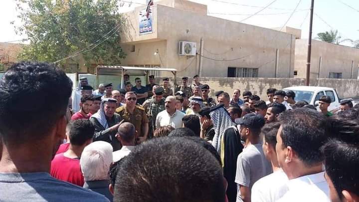 Citizens in Diyala stage protests against frequent terrorist attacks 