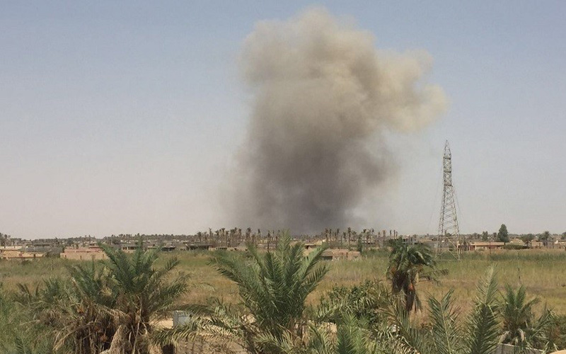 بإسناد طيران الجيش.. تدمير مخبأ "كبير" لأعتدة داعش في بهرز