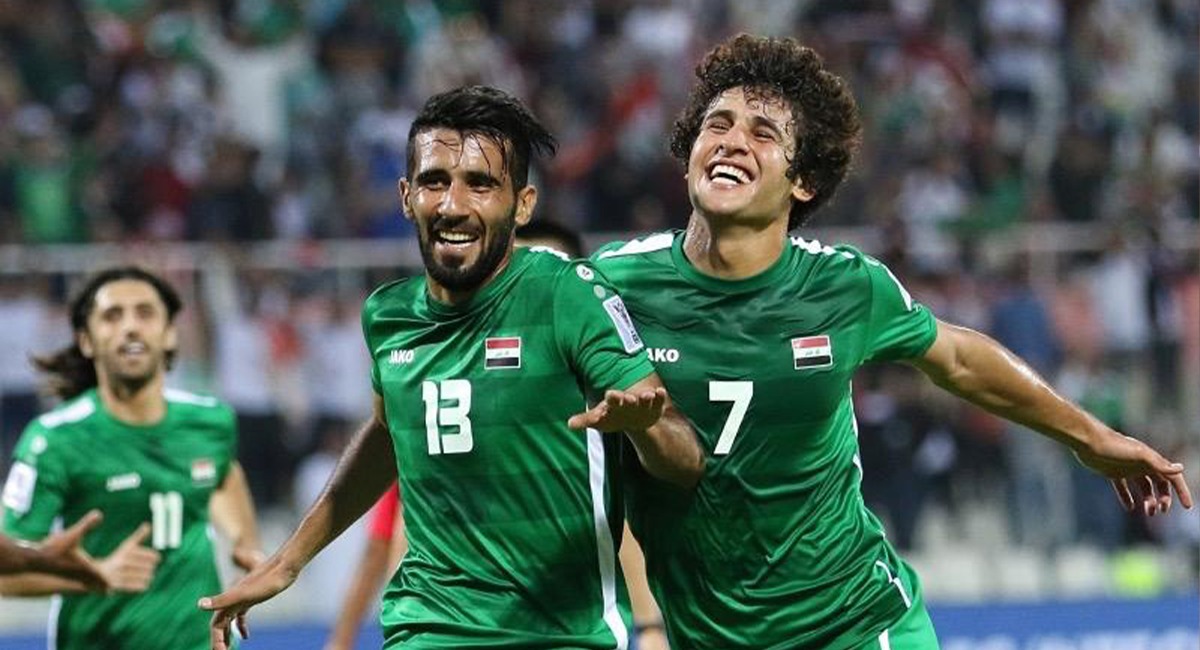 لاعب عراقي لكرة القدم ضمن كبار آسيا