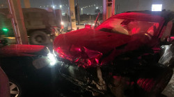 صور.. حادث سير يخلّف 3 إصابات وتضرر دورية للنجدة ببغداد	