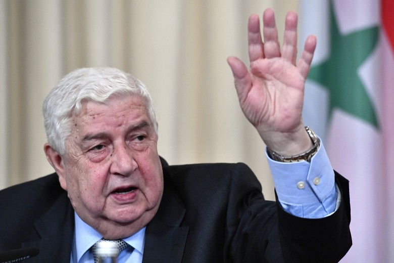 وفاة وزير الخارجية السوري وليد المعلم عن 79 عاماً
