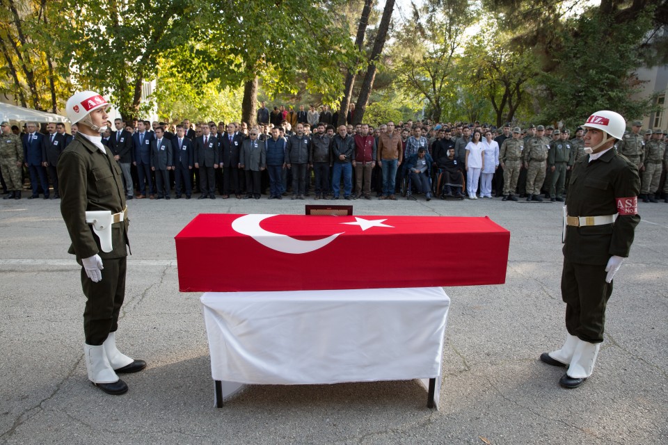 A Turkish officer was killed on the border with Iraq