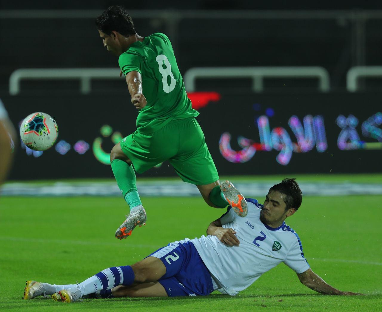 Iraq's football national team wins game against Uzbekistan (2-1)