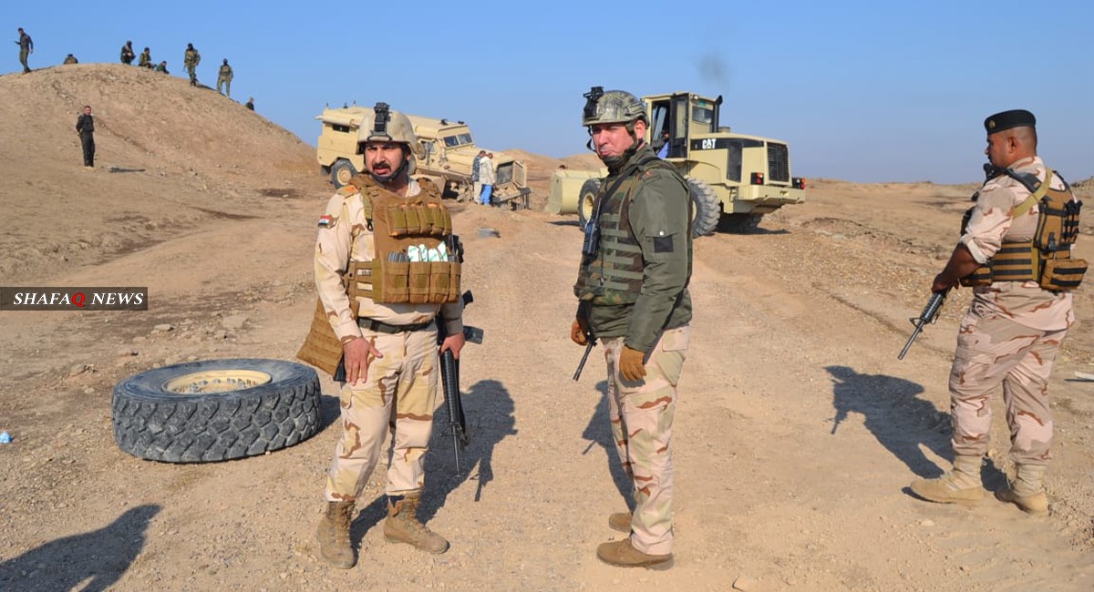 A joint security operation on ISIS largest camp in Diyala