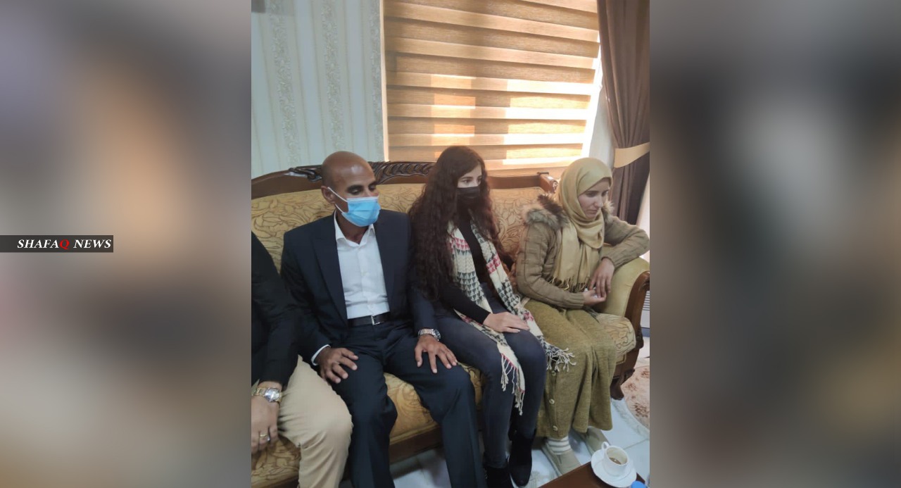 After 6 years of being kidnapped by ISIS in Syria.. Yazidi girl arrive in Duhok