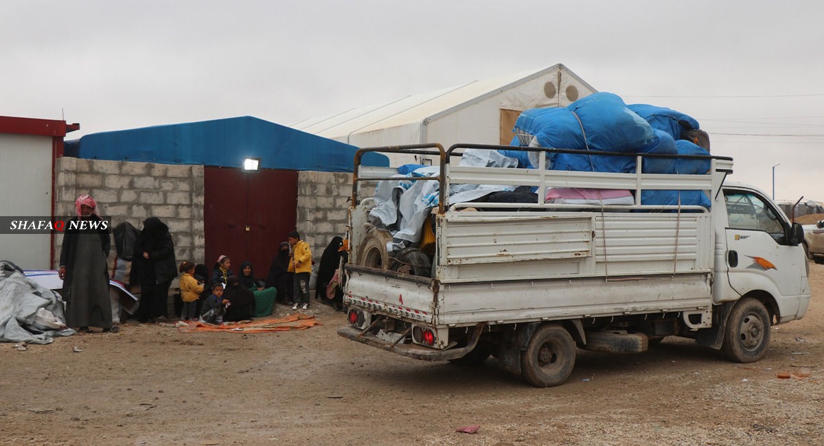 دفعة جديدة تغادر مخيماً يضم عائلات داعش في سوريا