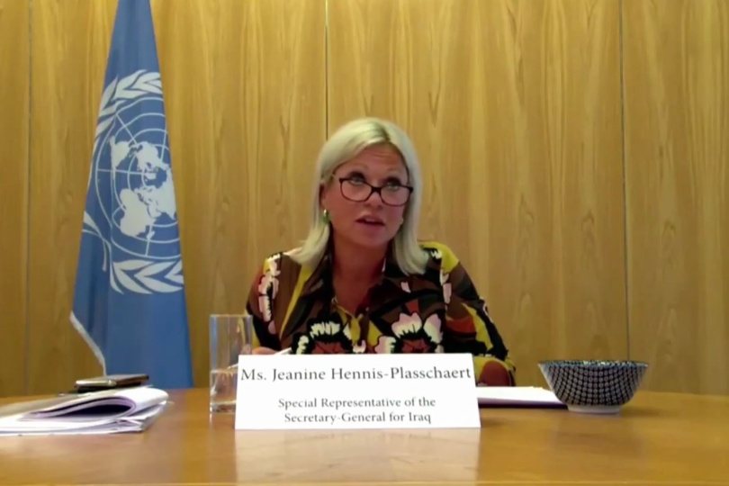  Briefing by SRSG Jeanine Hennis-Plasschaert at the UN Security Council 