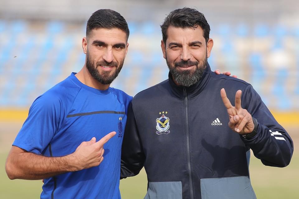 بعد شفائه من كورونا.. أحمد ابراهيم يلتحق بالقوة الجوية رفقة لاعب محترف 