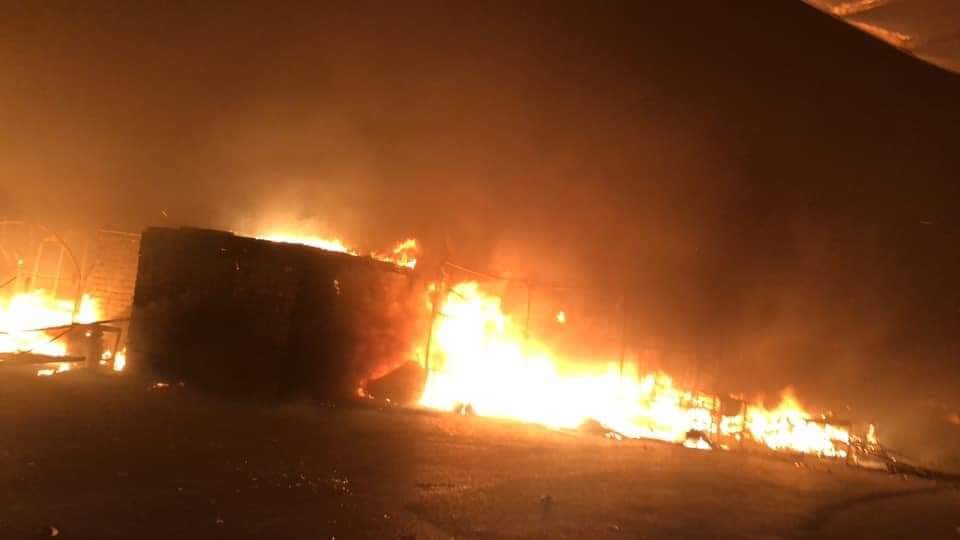 Shooting and burning tents as Al-Sadr's supporters return to Al-Haboubi square