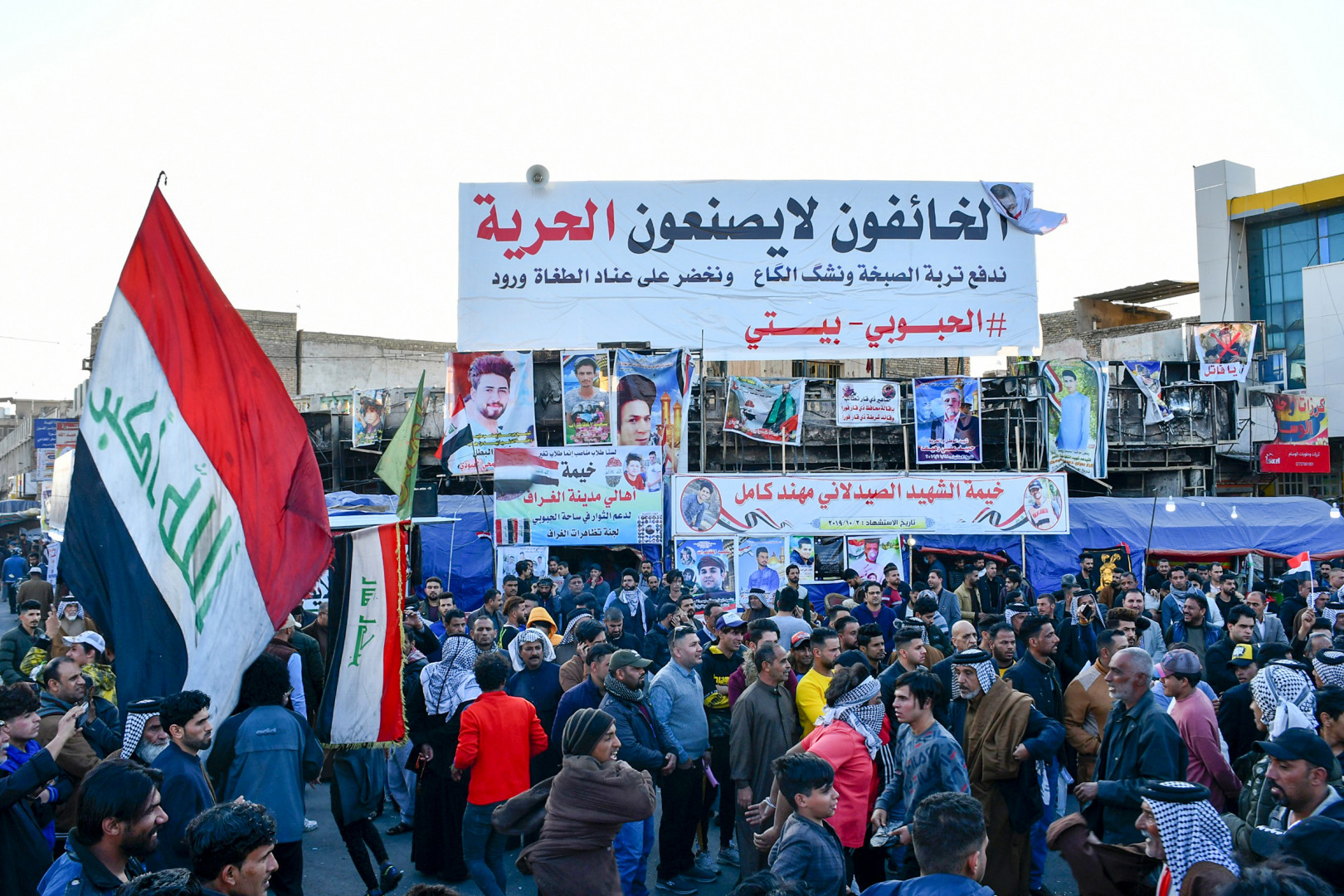 مطالب معتصمي الناصرية: رفض التفاوض مع الحكومة ومحاسبة المسؤولين عن أحداث "الجمعة"