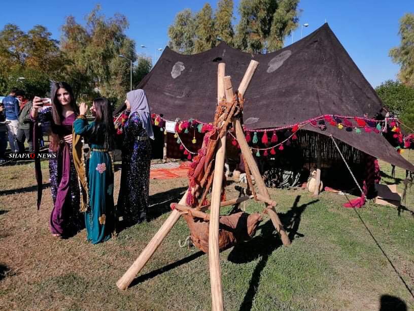 صور .. مهرجان للحرف اليدوية في اقليم كوردستان بحضور نسوي لافت
