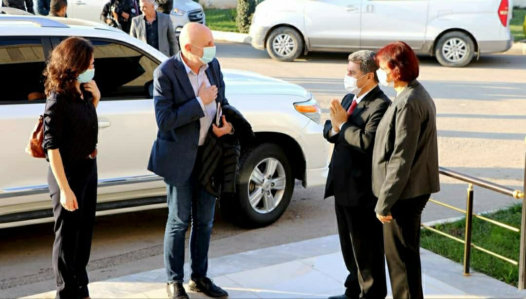 Belgian delegation visits the Syria Kurdish-led administration 