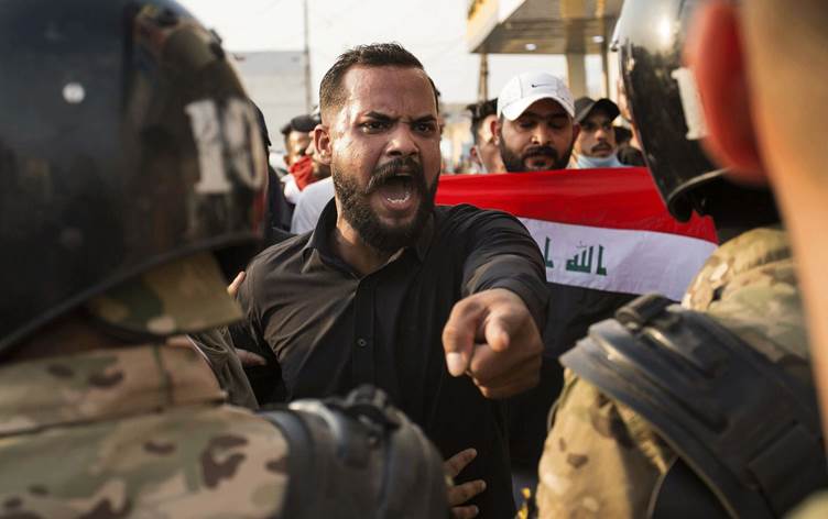 Basra Police: a group of people tried to sabotage the demonstration 