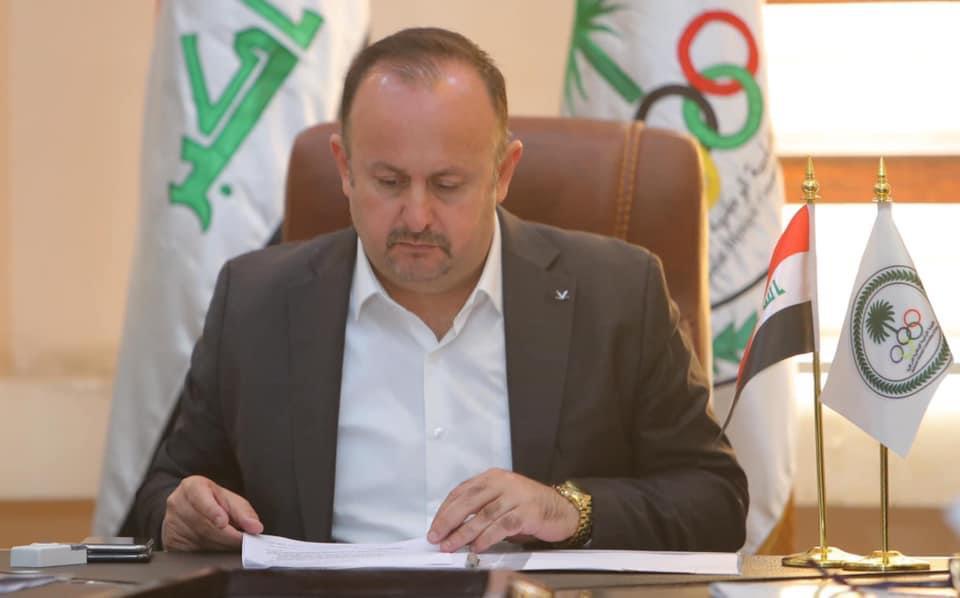 سرمد عبد الاله يتهم رعد حمودي بـ"المماطلة" في إجراء انتخابات الاولمبية  