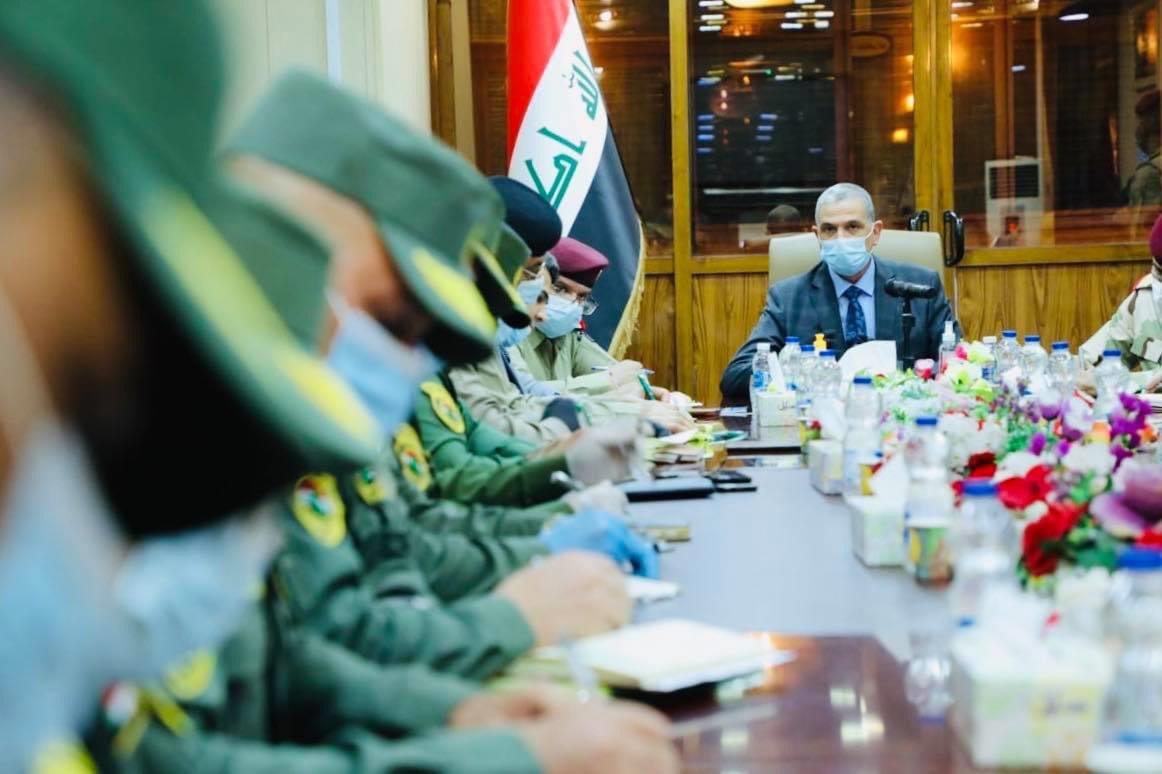Al-Ghanimi discusses with security chiefs imposing "state prestige" in Baghdad