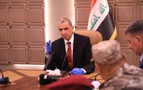 The Iraqi Minister of interior arrives in Kirkuk 
