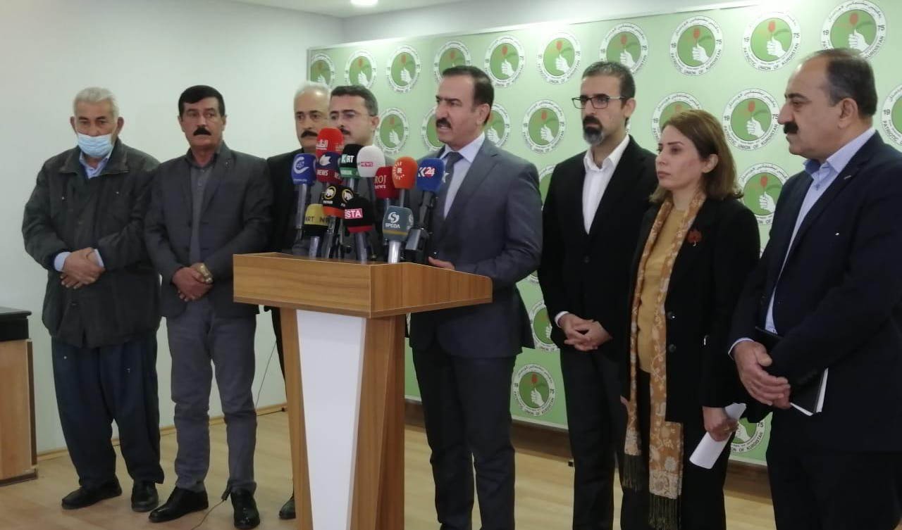 PUK accuses governmental institutions of facilitating the "Arabization" of Kirkuk