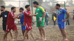 المصافي يتغلب على الحمايات في دوري الكرة الشاطئية العراقي