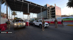 Security forces deploy in Baghdad in preparation for tomorrow's lockdown 