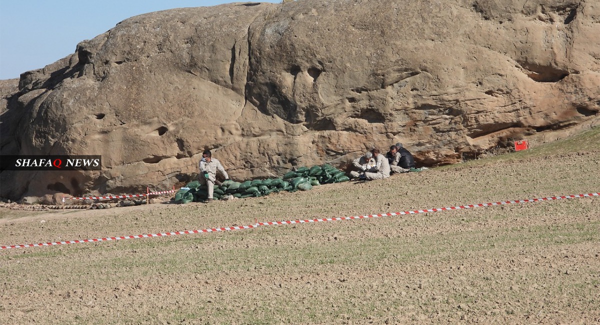 Garmyan cleared hundreds of landmines on the Iraqi-Iranian borders