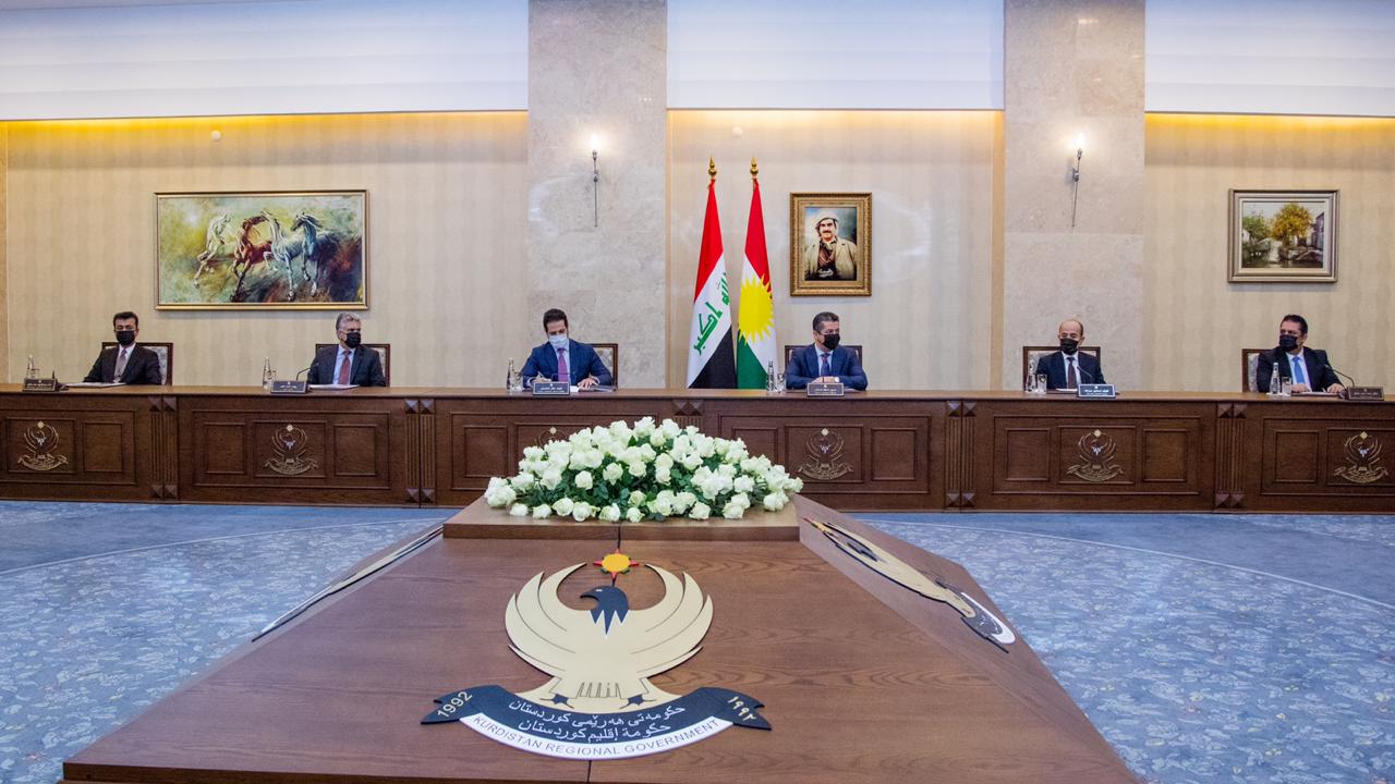 نتائج المفاوضات مع بغداد على طاولة حكومة كوردستان وبارزاني يطالب بتدخل اممي