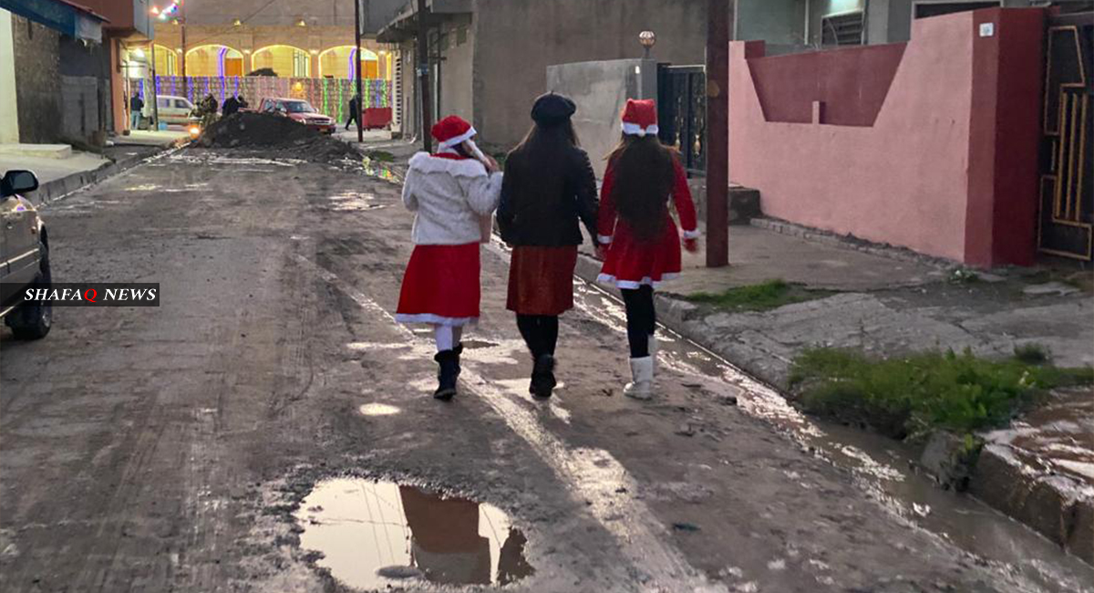 Iraqi Christians celebrates Christmas in Nineveh