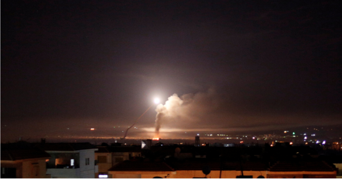 Israel strikes widely in Syria