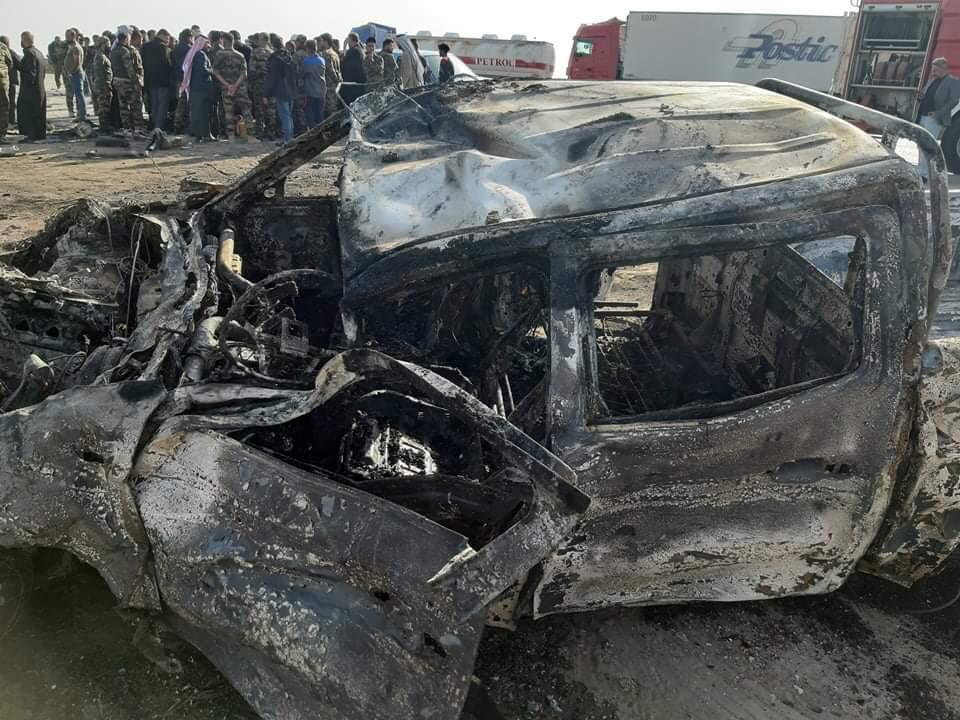 حادث مروّع.. تفحّم جثث 3 مقاتلين بالحشد الشعبي جنوبي العراق