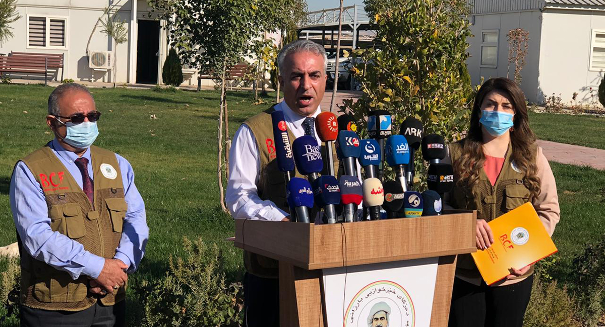 دامەزراو خەیرخوازی بارزانی کەفێدە پلەی یەکەم لە جهان