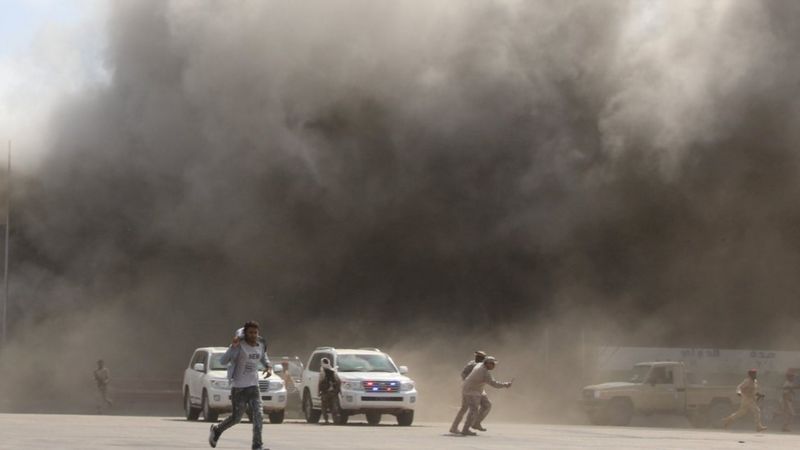 Iraq condemns Yemen’ Aden airport attack
